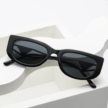 Triangular Leg Hollow Frame Sunglasses - Trendy Style
