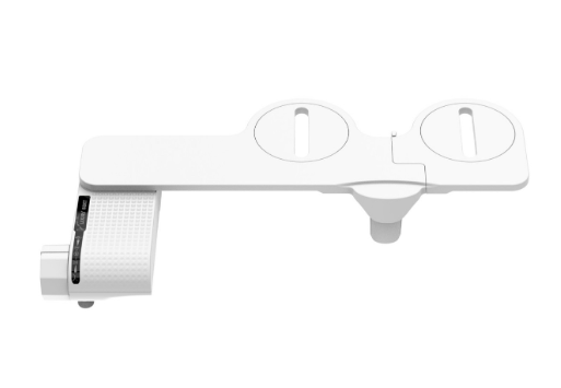 Ultra-thin Battery-free Bidet with Dual Nozzles