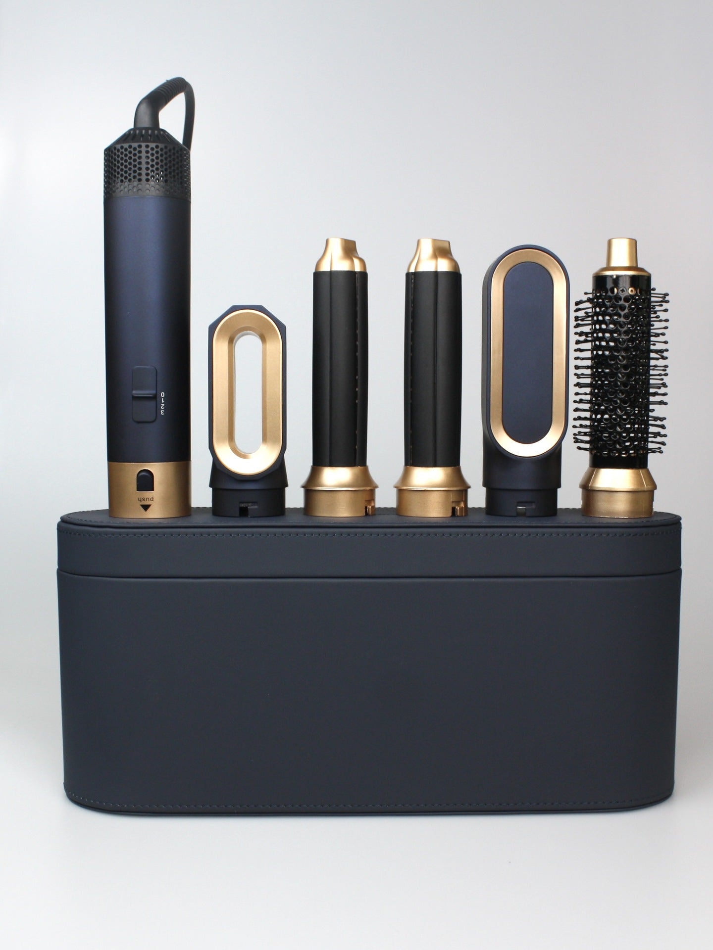 5-in-1 Hair Styling Tool with Automatic Curling Wand