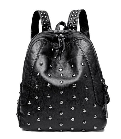 Leather Backpack - Stylish European Design