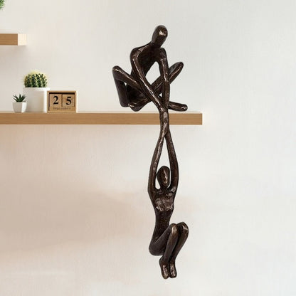 Dancing Couple Figurine Sculpture for Home Decor