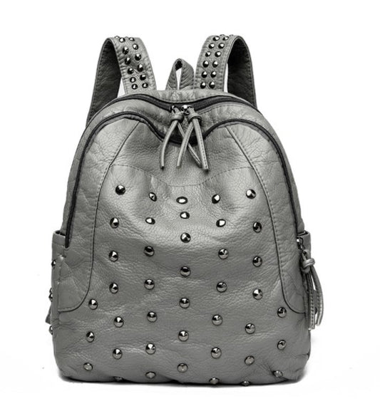 Leather Backpack - Stylish European Design