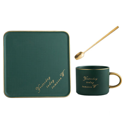 Nordic Style Creative Ceramic Coffee Cup Set
