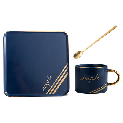 Nordic Style Creative Ceramic Coffee Cup Set