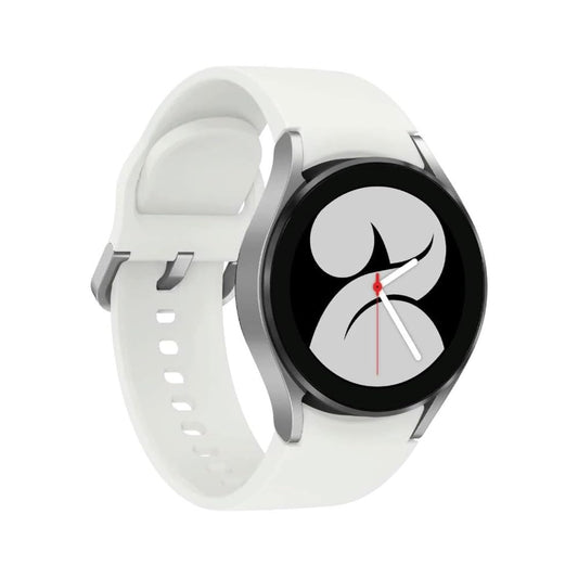 SAMSUNG Electronics Galaxy Watch 4 40mm Smartwatch with ECG Monitor Tracker for Health Fitness Running Sleep Cycles GPS Fall Detection Bluetooth US Version Silver (Renewed)