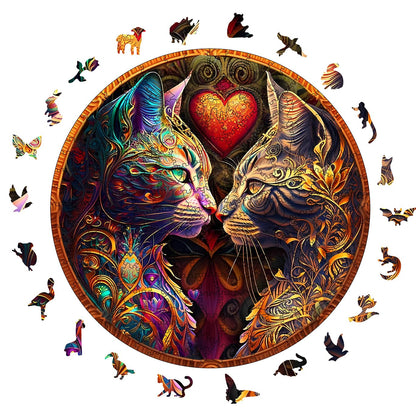 Wooden Puzzle for Adults 200 Piece Irregular Animal Shaped Wooden Jigsaw Puzzles Unique Puzzles for Adults Creative Gift for Teenagers and Adults
