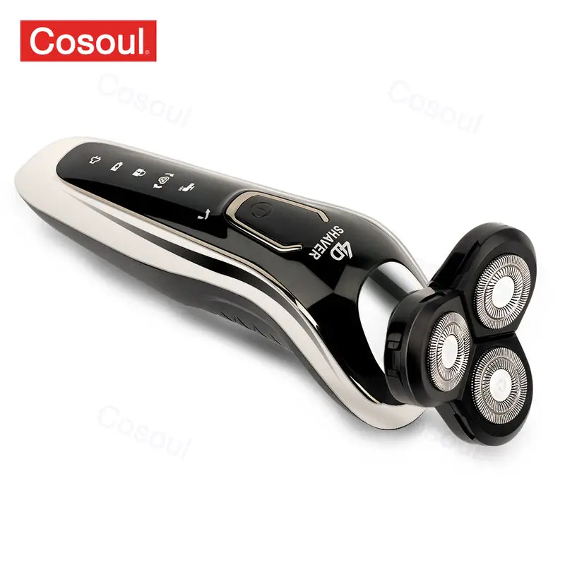 Men's USB Rechargeable Wet/Dry Electric Shaver Kit