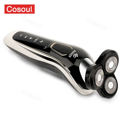 Men's USB Rechargeable Wet/Dry Electric Shaver Kit
