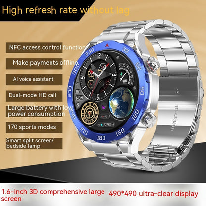 Ultra-thin Waterproof Smart Watch with Heart Rate Monitor