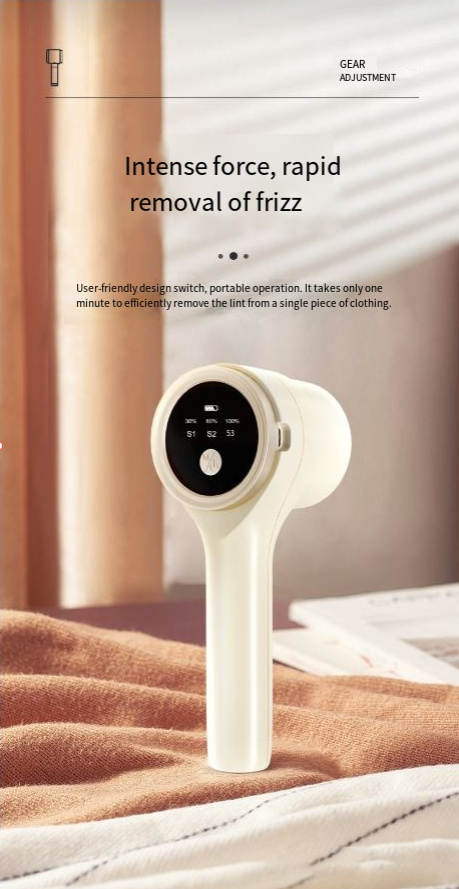 Rechargeable Fabric & Lint Shaver – Precision Anti‑Lint Grooming Tool